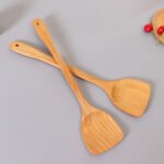 Домашняя длинная ручка деревянная кухонная лопата высококачественная экологически чистая кухня длинная ручка деревянная лопата Quanzhou Ludong универмаг — изображение 3