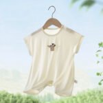 Новорожденный летний комбинезон детская тонкая одежда прохладная воздушная одежда Ребенок А лазание костюм кондиционер пижама — изображение 7