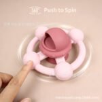 Трансграничная детская игра игрушки для детей, присоски, вращающиеся игрушки, НЛО, планетарные ванные комнаты, цветы для мальчиков и девочек, купающиеся игрушки — изображение 2
