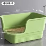 Большой утолщенный кошачий котенок, закрытый от внешнего брызг, полностью открытый, полузакрытый котенок Мэн, большой котенок для кошачьего дерьма. — изображение 38