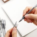 Сильная нейтральная ручка S84 полностью шприц очень тонкая 0,38 мм финансовая подпись черная офисная углеродная ручка оптовая — изображение 3