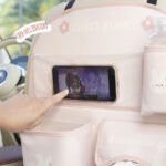 Автокресло сзади сумка, милый мультфильм, автомобильный мусорный бак, креативный многофункциональный автомобильный интерьер — изображение 4