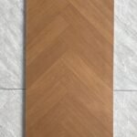 Матовая мраморная плитка 600x1200 деревянная плитка плоская противоскользящая плитка гостиная — изображение 6