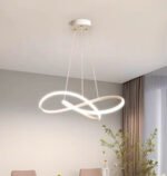 Постмодернистская LED ресторанная люстра Простая современная творческая индивидуальность Красный светильник Северный бар гостиная люстра — изображение 10