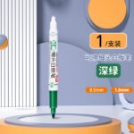 Маленькая двуглавая ручка 0.5 мм тонкая головка 1 мм толстая учительская доска — изображение 13