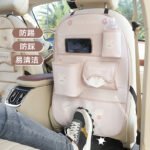 Автокресло сзади сумка, милый мультфильм, автомобильный мусорный бак, креативный многофункциональный автомобильный интерьер — изображение 3
