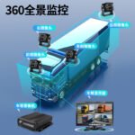 Автобус с видеокартой MDVR 1080P Грузовой автомобиль SD Card 4 Дорожный видеорегистратор AHD — изображение 4
