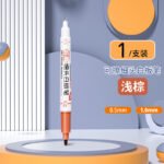 Маленькая двуглавая ручка 0.5 мм тонкая головка 1 мм толстая учительская доска — изображение 17
